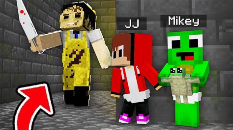 I Bought A Cursed House In Minecraft Baby Jj And Mikey Vs Leatherface