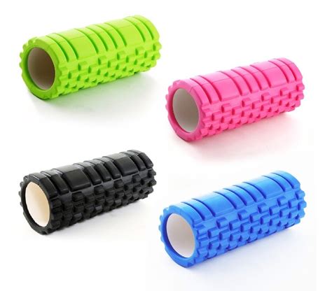 Rolo Masajeador Foam Roller Rodillo Yoga Masajes 33cm Pilate LEVYSBAZAR