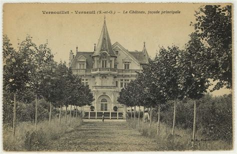 Vernouillet Vernouillet Verneuil S et O Le château façade