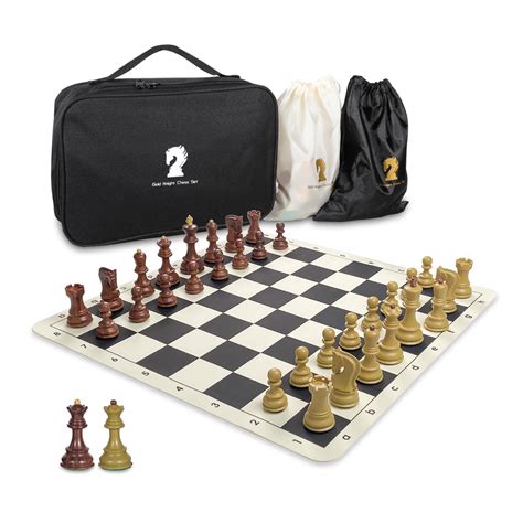 Mua Tournament Chess Set Weighted Zagreb Chess Pieces Non Wooden