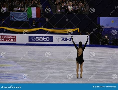 ISU Figure Skating World Champ 2012 Editorial Image - Image of black ...