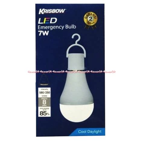 Jual Krisbow Led Emergency Buld W Lampu Darurat Emergenci Bentuk