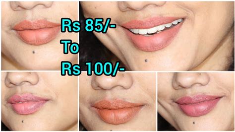 My Nude Lipsticks Watches On No Makeup Face Daily Wear Shade Office College From Rs 85 To 100
