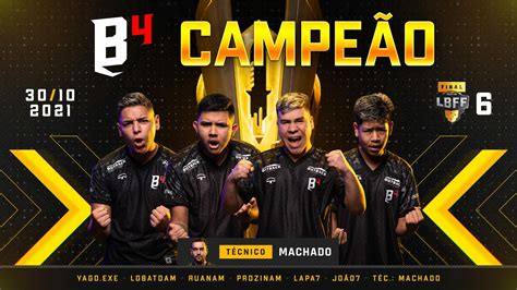 B4 é Campeã Da Liga Brasileira De Free Fire 6