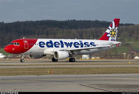 HB JJM Airbus A320 214 Edelweiss Air Kurt Kolb JetPhotos