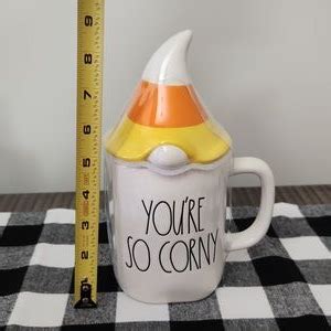 Rae Dunn Dining New Rae Dunn Youre So Corny Figural Mug Gnome Hat