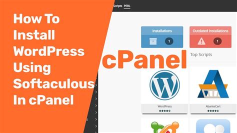 How To Install Wordpress In Cpanel Using Softaculous Cpanel