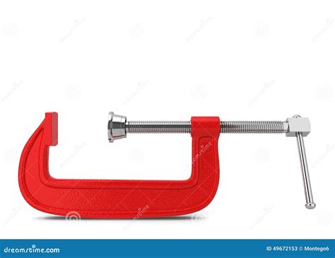 C Clamp Stock Illustration Illustration Of Hardware 49672153