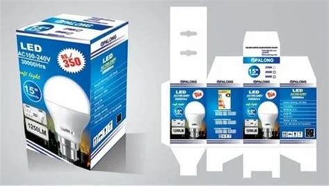 Corrugated Paper Printed LED Bulb Packaging Box At Rs 5 Piece In Surat