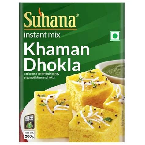 Khamn Dhokhla Instant Mix Powder Packaging Size 200 G At Rs 325 Kg In