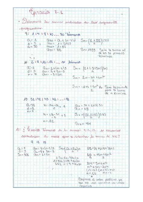 Solution Ejercicios Progresi N Aritm Tica E Inter S Simple Studypool