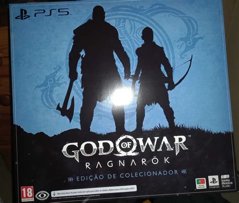 God Of War Ragnarok Edi O Colecionador Sem Steelcase E Mj Lnir