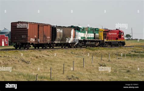 Great Western Railway Ltd Locomotive Saskatchewan Canada Canadian