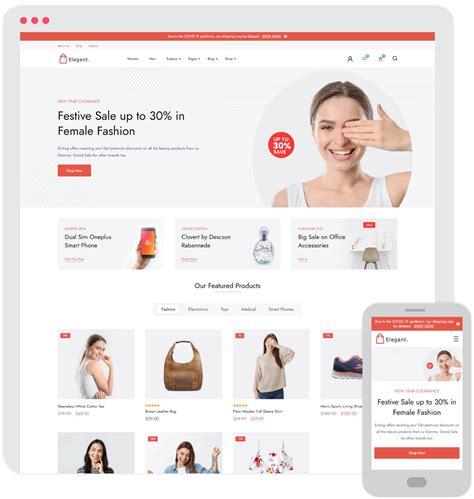 WordPress Theme for eCommerce Websites and online Business