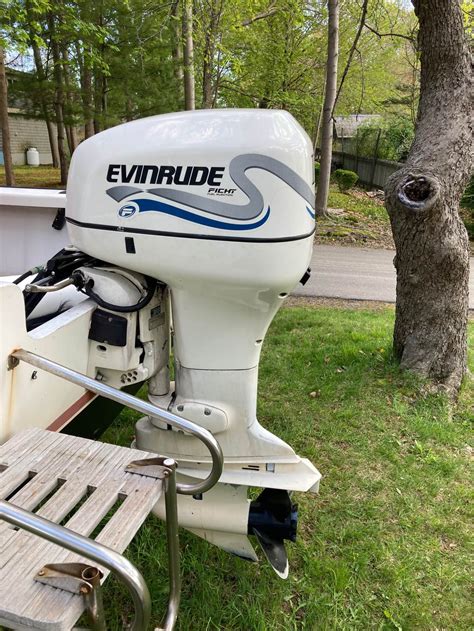 Evinrude Hp Cylinder Carbureted Stroke X Outboard