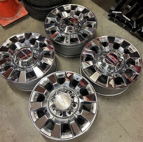 20 Chrome Sierra Oem Wheels Denali Pickup 4x4 Truck Suburban 8x180 Polished Ebay