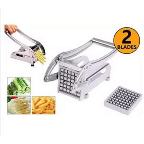 Buy Stainless Steel French Fries Cutters Potato Chips Strip Cutting