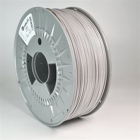 Nobufil ABSx Aluminium Grey Filament 1 Kg 1 75 Mm