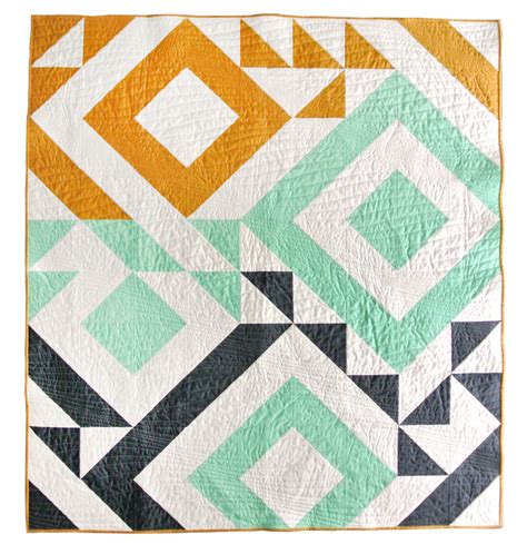 Make A Triangle Jitters Quilt With Fat Quarters Artofit