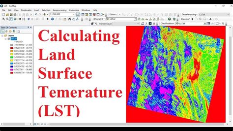 Calculating Land Surface Temperature Lst Using Satellite Imagery