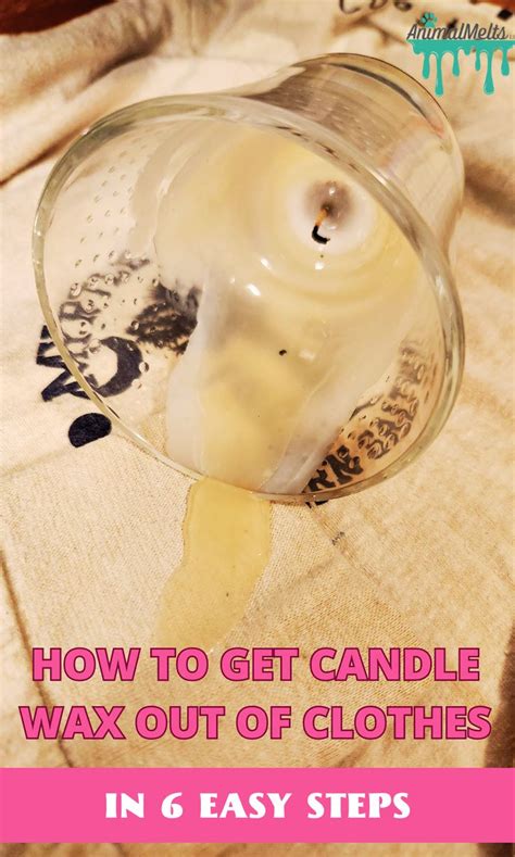 How To Remove Candle Wax From Clothes