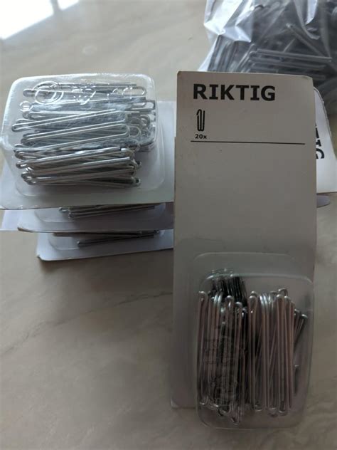 IKEA Riktig Curtain Hooks Furniture Home Living Home Decor