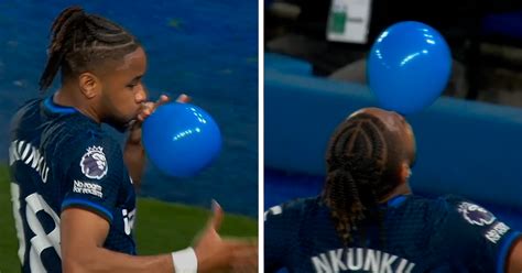 Why does Christopher Nkunku celebrate his goals with a balloon? Explained