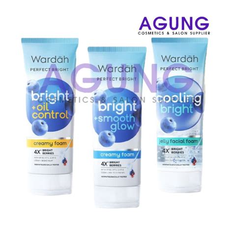 Jual Wardah Perfect Bright Creamy Foam Brightening Smoothing