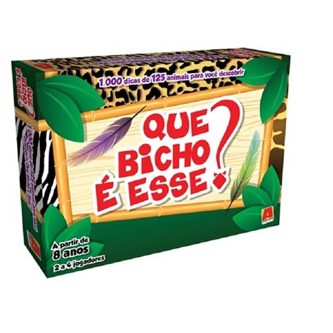 Jogo Que Bicho E Esse Algazarra Shopee Brasil