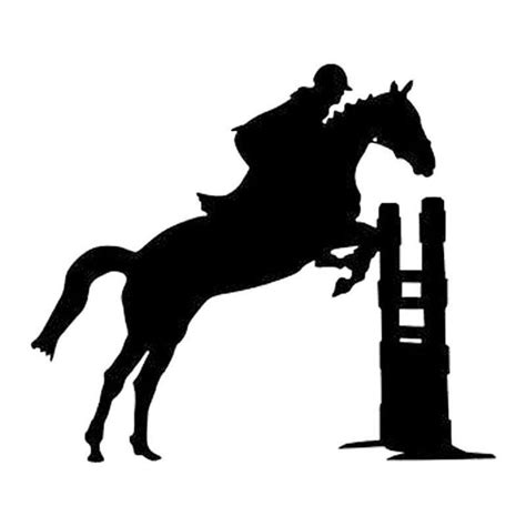 Stickers Cheval Saut D Obstacle Stickers Cheval Saut D Obstacles