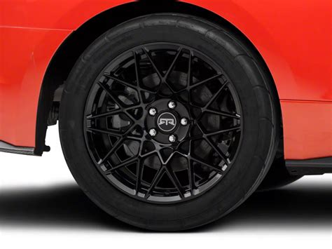 Rtr Mustang Tech Mesh Gloss Black Wheel Rear Only 19x105 45mm