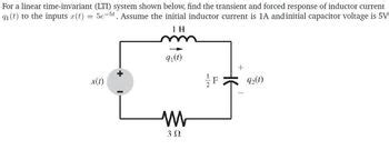 Answered For A Linear Time Invariant Lti System Shown Below Find