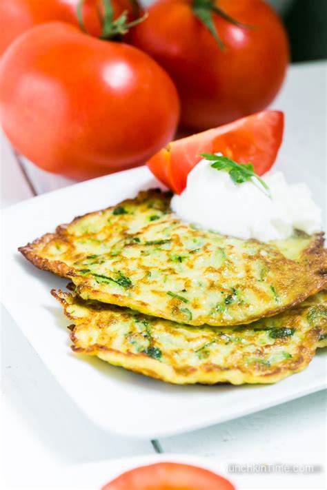 Healthy Zucchini Pancakes Recipe