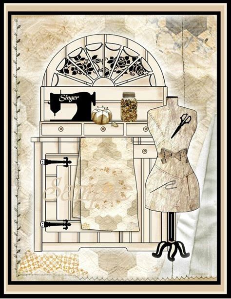 Pin By Brigitte Magaud On A Imprimer In Vintage Sewing Machines