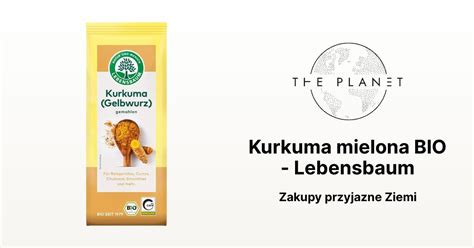 Kurkuma Mielona BIO Lebensbaum The Planet