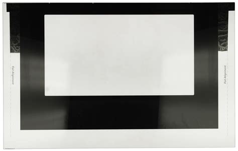 Frigidaire Range 316452722 Outer Glass Panel