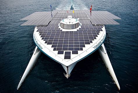 Barco Movido A Energia Solar Conhe A O Primeiro Mar Sem Fim