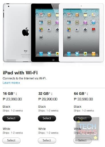 Apple iPad 2 Price in Philippines : iPad2 Wifi Only 16GB, 32GB, 36GB ...