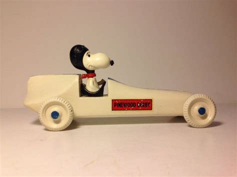 Vintage Snoopy Pinewood Racer Circa 1960 S Dragrace Hot Etsy