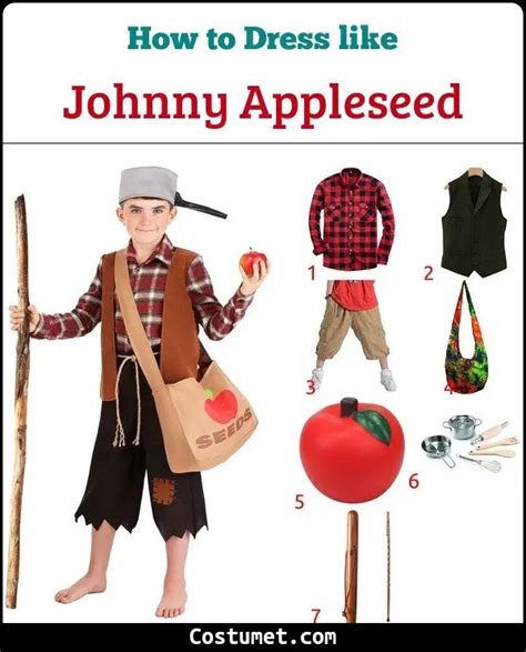 Johnny Appleseed Costume For Halloween