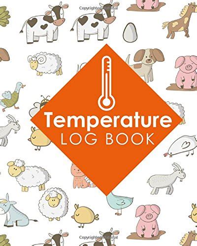 Buy Temperature Log Book Food Temperature Record Sheet Temperature