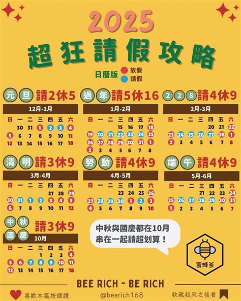 2025年超狂休假攻略出爐！春節爽放16天「假這樣請」 中天新聞網