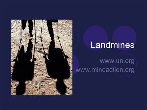 Landmines Ppt