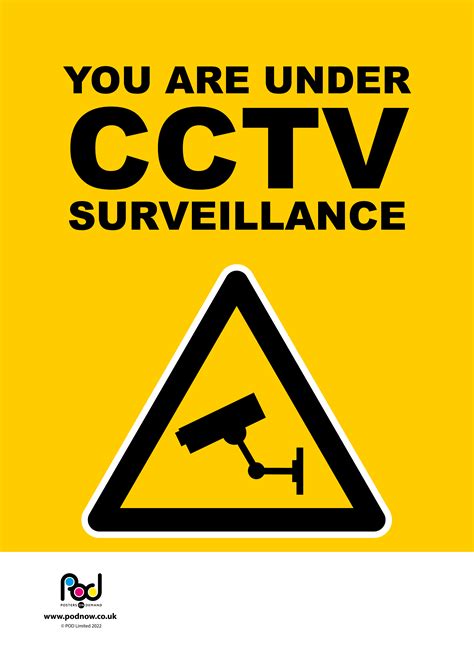 Cctv Surveillance Pod Posters On Demand