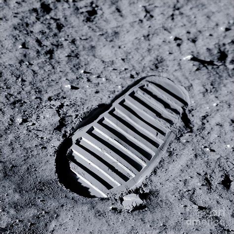 Apollo 11 Bootprint On The Moon Photograph By Detlev Van Ravenswaay