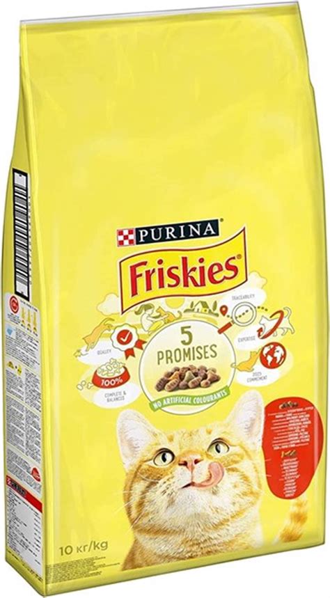 Friskies Etli Tavuklu Ve Sebzeli Yeti Kin Kedi Mamas Kg