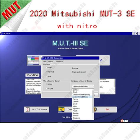 2023 Hot Sell For Mitsubishi MUT 3 SE MUT3 2021 Diagnostic And