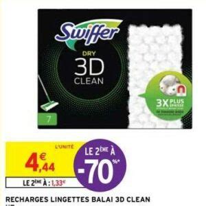 Anti Crise Fr Lingettes Swiffer D Clean Chez Intermarch