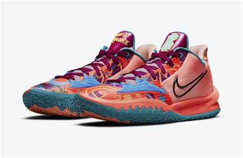 Nike Kyrie Low 4 1 World 1 People CW3985-600 Release Date - SBD