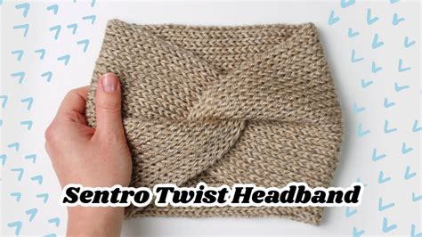 Free Twisted Knitting Machine Headband Pattern Sentro Jamit Or Addi Marching North